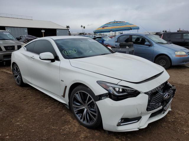 INFINITI Q60 BASE 2017 with VIN JN1CV7EK8HM110335 - Photo from auction