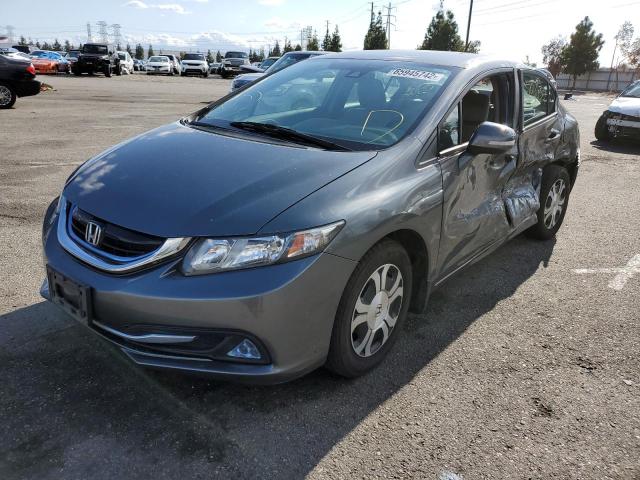 Photo 2 from auction – 2013 HONDA CIVIC HYBR with VIN 19XFB4F20DE203701