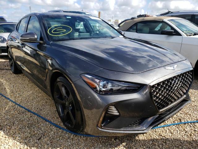 GENESIS G70 PRESTI 2020 with VIN KMTG44LA6LU055386 - Photo from auction