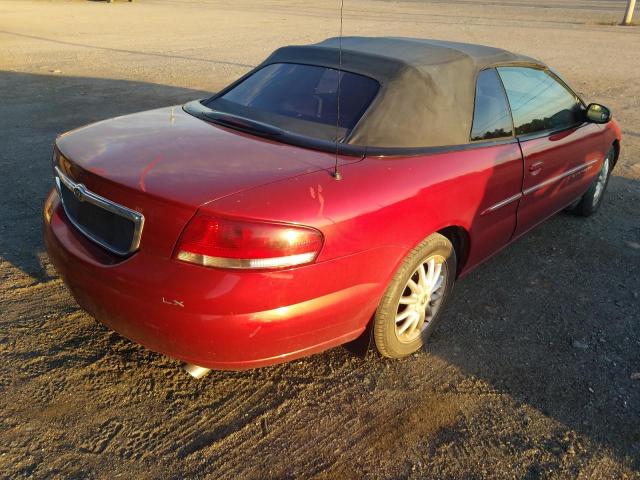 Photo 4 from auction – 2001 CHRYSLER SEBRING LX with VIN 1C3EL45U91N664841