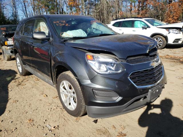 CHEVROLET EQUINOX LS 2017 with VIN 2GNFLEEK9H6332215 - Photo from auction