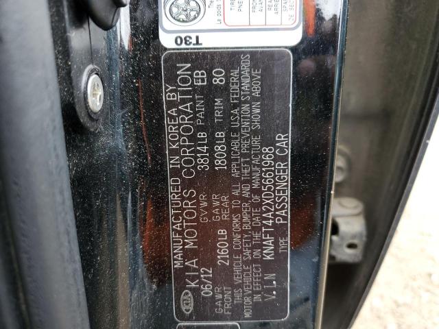 Photo 10 from auction – 2013 KIA FORTE LX with VIN KNAFT4A2XD5661968