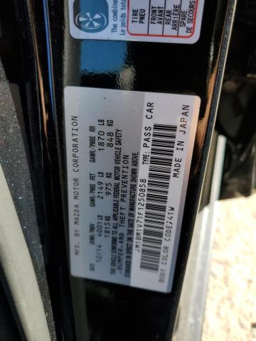 Photo 10 from auction – 2015 MAZDA 3 TOURING with VIN JM1BM1V71F1250858