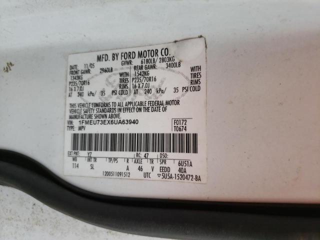 Photo 10 from auction – 2006 FORD EXPLORER X with VIN 1FMEU73EX6UA63940