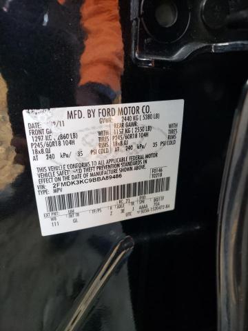 Photo 10 from auction – 2011 FORD EDGE LIMIT with VIN 2FMDK3KC9BBA89486