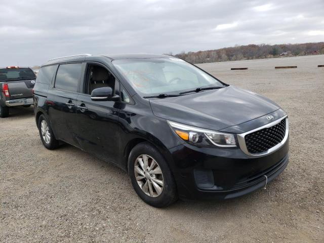 KIA SEDONA LX 2016 with VIN KNDMB5C18G6087019 - Photo from auction