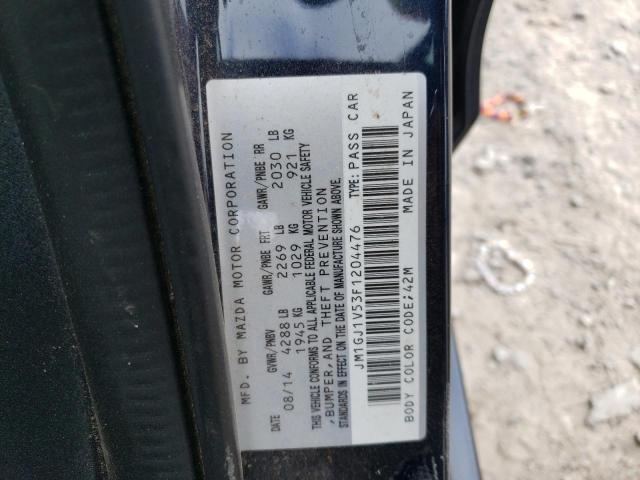 Photo 10 from auction – 2015 MAZDA 6 TOURING with VIN JM1GJ1V53F1204476