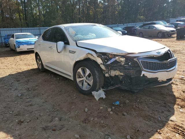 KIA OPTIMA HYB 2015 with VIN KNAGM4AD8F5081589 - Photo from auction