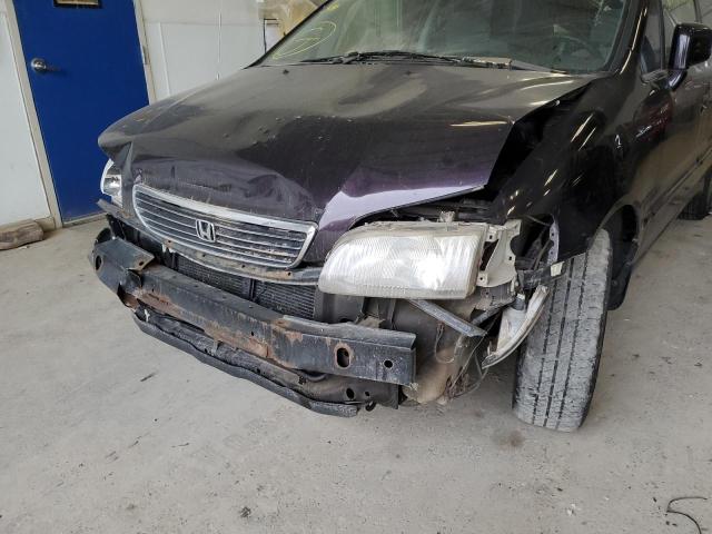 Photo 9 from auction – 1997 HONDA ODYSSEY EX with VIN JHMRA1877VC007639
