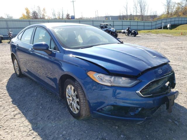FORD FUSION S 2017 with VIN 3FA6P0G79HR241470 - Photo from auction