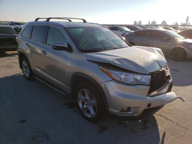 TOYOTA HIGHLANDER 2015 with VIN 5TDYKRFH3FS104177 - Photo from auction
