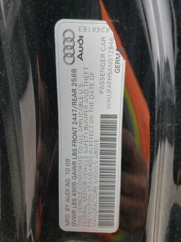 Zdjęcie 10 z aukcji – 2010 AUDI A5 PREMIUM z VIN WAUJFAFH5AN012846