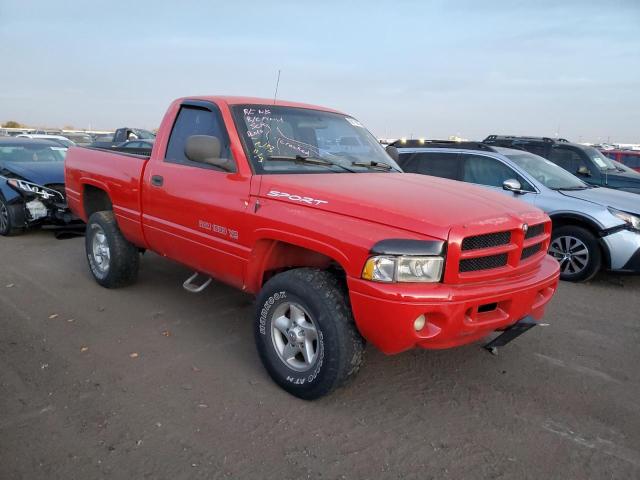 DODGE RAM 1500 2000 with VIN 1B7HF16ZXYS627642 - Photo from auction