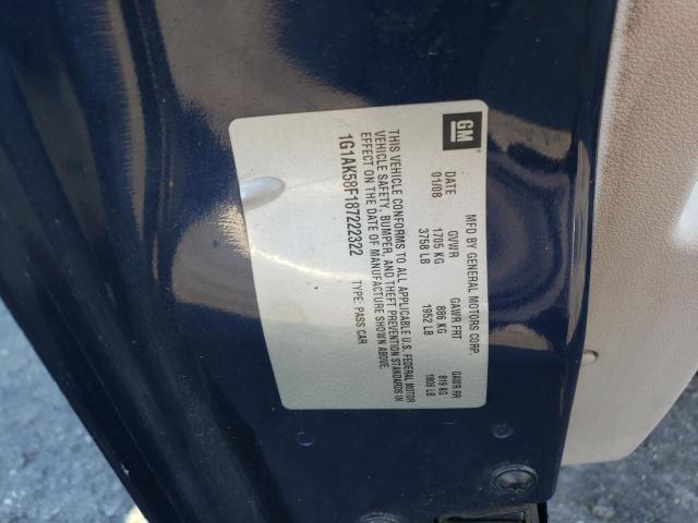 Photo 10 from auction – 2008 CHEVROLET COBALT LS with VIN 1G1AK58F187222322