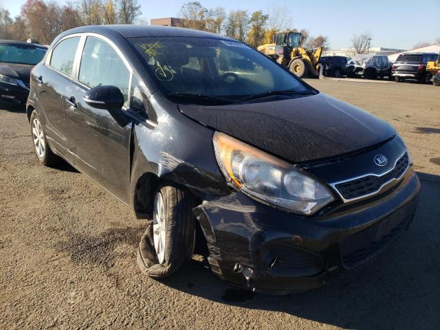 KIA RIO EX 2013 with VIN KNADN5A39D6186470 - Photo from auction