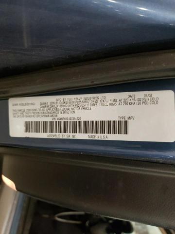 Photo 10 from auction – 2009 SUBARU OUTBACK 2. with VIN 4S4BP61C497314220