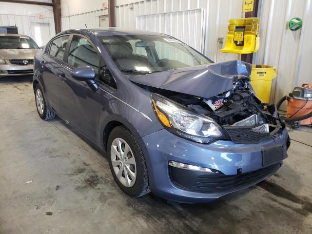KIA RIO LX 2016 with VIN KNADM4A37G6695281 - Photo from auction