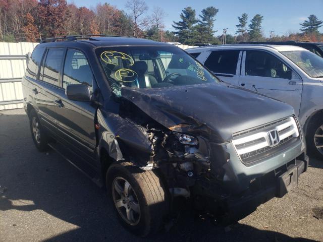 HONDA PILOT EX 2006 with VIN 2HKYF18586H507618 - Photo from auction