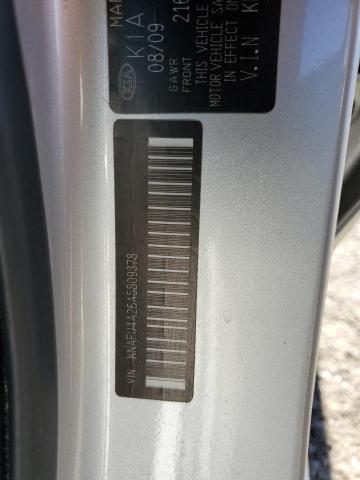 Photo 10 from auction – 2010 KIA FORTE EX with VIN KNAFU4A26A5809378
