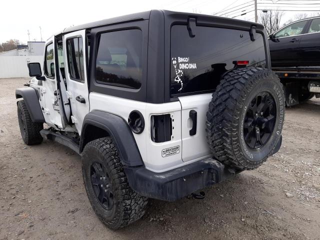 Photo 3 from auction – 2021 JEEP WRANGLER U with VIN 1C4HJXDG0MW508360