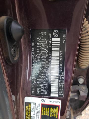 Photo 10 from auction – 2011 TOYOTA AVALON BAS with VIN 4T1BK3DB6BU391341