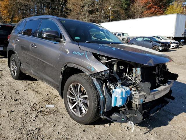 TOYOTA HIGHLANDER 2017 with VIN 5TDJZRFH1HS507932 - Photo from auction