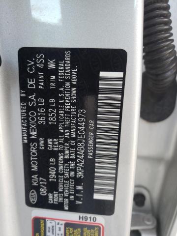 Photo 10 from auction – 2018 KIA RIO LX with VIN 3KPA24AB8JE044973