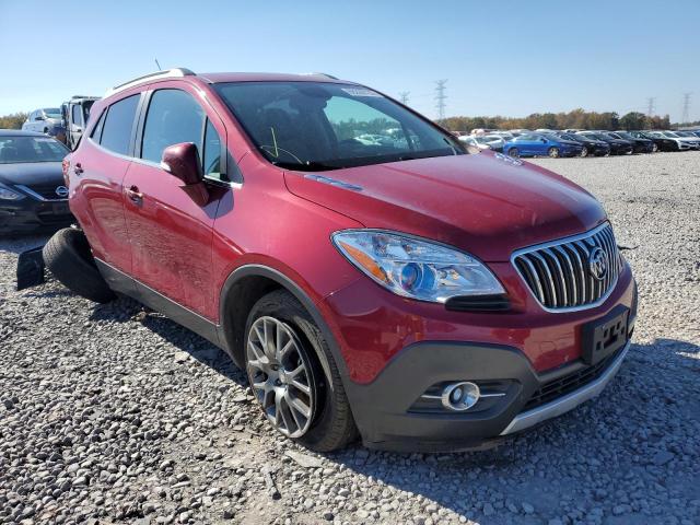 BUICK ENCORE SPO 2016 with VIN KL4CJ1SM6GB587426 - Photo from auction
