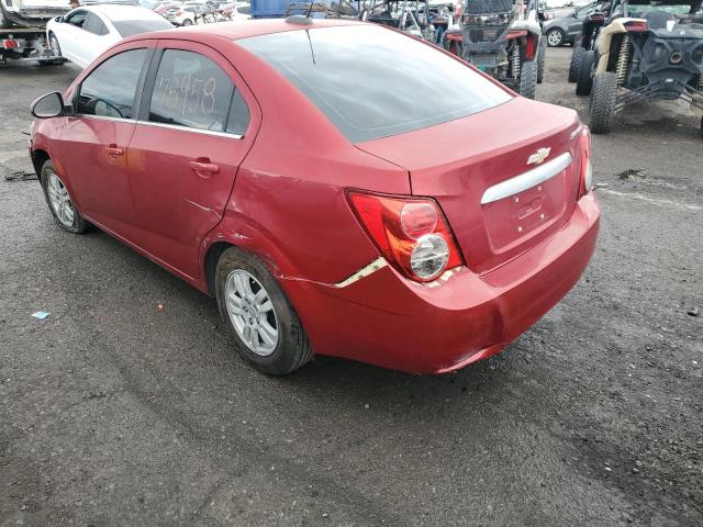 Photo 3 from auction – 2016 CHEVROLET SONIC LT with VIN 1G1JC5SH2G4121054