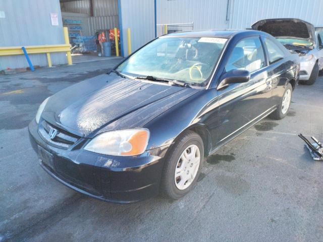 Photo 2 from auction – 2002 HONDA CIVIC LX with VIN 1HGEM21522L015974