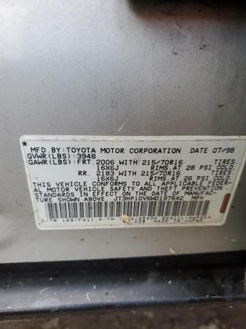 Photo 10 from auction – 1998 TOYOTA RAV 4 with VIN JT3HP10V6W0197642