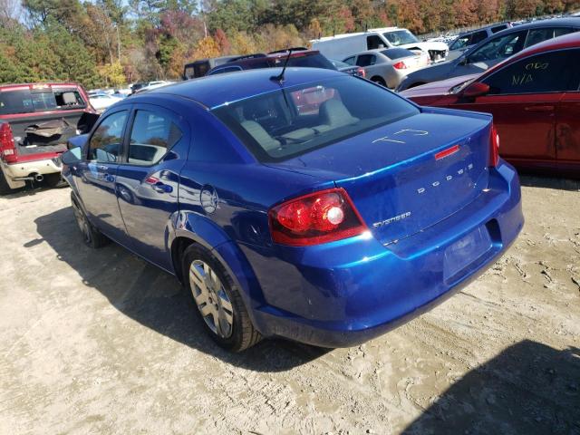 صورة رقم 3 من المزاد - 2012 DODGE AVENGER SE مع VIN 1C3CDZABXCN216939
