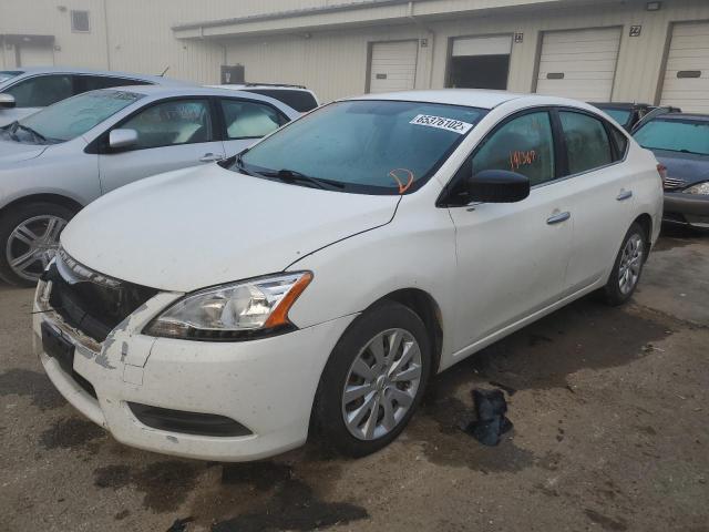 Photo 2 from auction – 2013 NISSAN SENTRA S with VIN 3N1AB7AP1DL789189