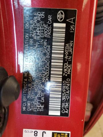 Photo 10 from auction – 2010 TOYOTA PRIUS with VIN JTDKN3DU0A0189064
