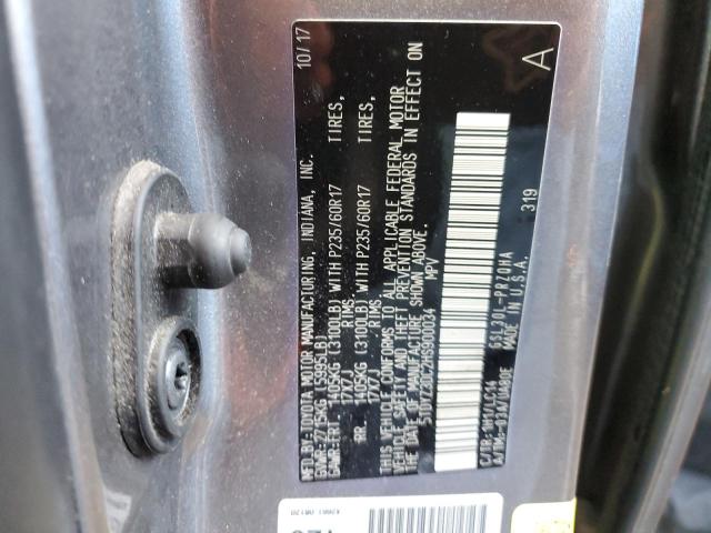Photo 10 from auction – 2017 TOYOTA SIENNA XLE with VIN 5TDYZ3DC2HS900034