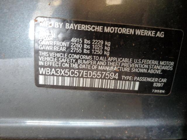 Photo 10 from auction – 2014 BMW 328 XIGT with VIN WBA3X5C57ED557594