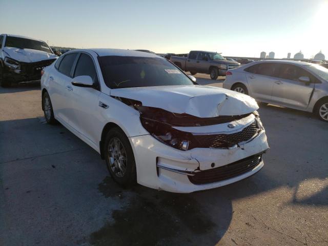 KIA OPTIMA LX 2016 with VIN KNAGT4L38G5100652 - Photo from auction