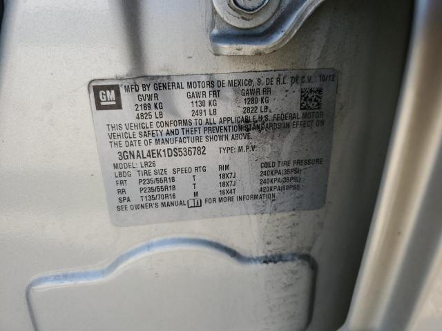 Photo 10 from auction – 2013 CHEVROLET CAPTIVA LT with VIN 3GNAL4EK1DS536782