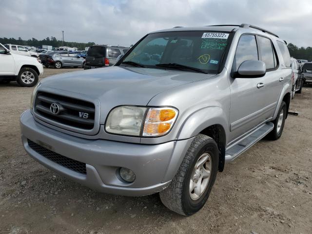 Photo 2 from auction – 2002 TOYOTA SEQUOIA SR with VIN 5TDZT34AX2S123419