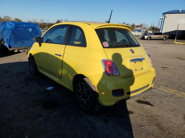 Photo 3 from auction – 2012 FIAT 500 POP with VIN 3C3CFFBR3CT304123