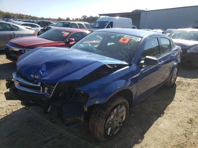 Photo 2 from auction – 2012 DODGE AVENGER SE with VIN 1C3CDZABXCN216939