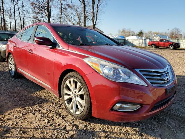 HYUNDAI AZERA 2013 with VIN KMHFG4JG1DA310761 - Photo from auction