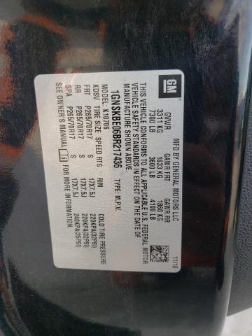 Photo 10 from auction – 2011 CHEVROLET TAHOE K150 with VIN 1GNSKBE06BR217436