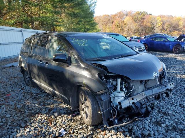 TOYOTA SIENNA SE 2016 with VIN 5TDXK3DC6GS737676 - Photo from auction