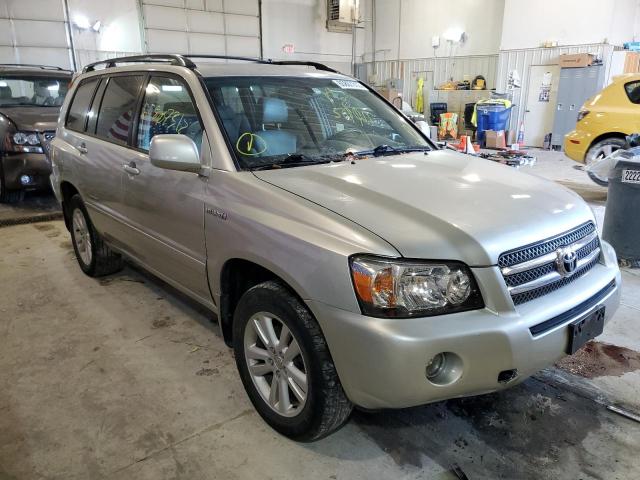 TOYOTA HIGHLANDER 2006 with VIN JTEEW21A460033708 - Photo from auction
