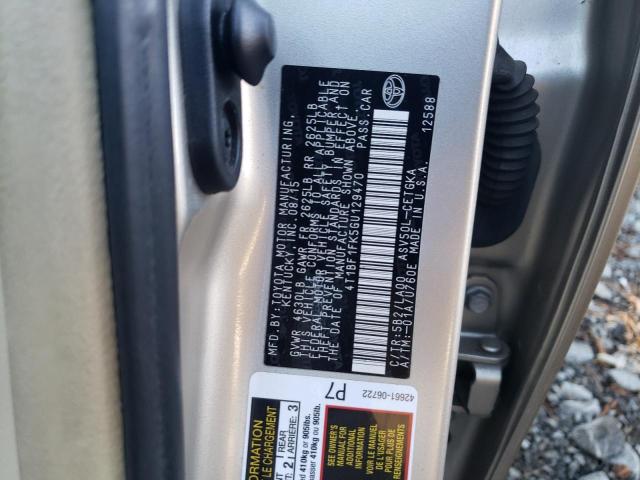 Photo 10 from auction – 2016 TOYOTA CAMRY LE with VIN 4T1BF1FK5GU129470
