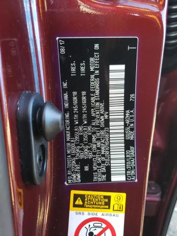 Photo 10 from auction – 2017 TOYOTA HIGHLANDER with VIN 5TDJZRFH7HS468733
