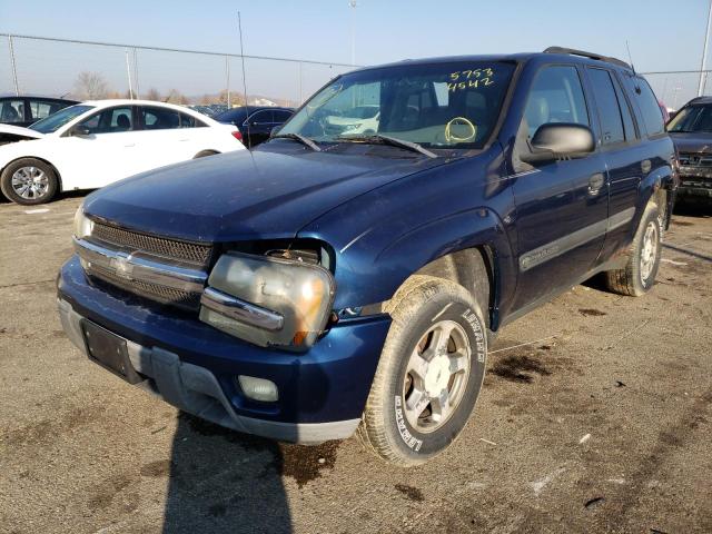 Photo 2 from auction – 2002 CHEVROLET TRAILBLAZE with VIN 1GNDT13S222234702