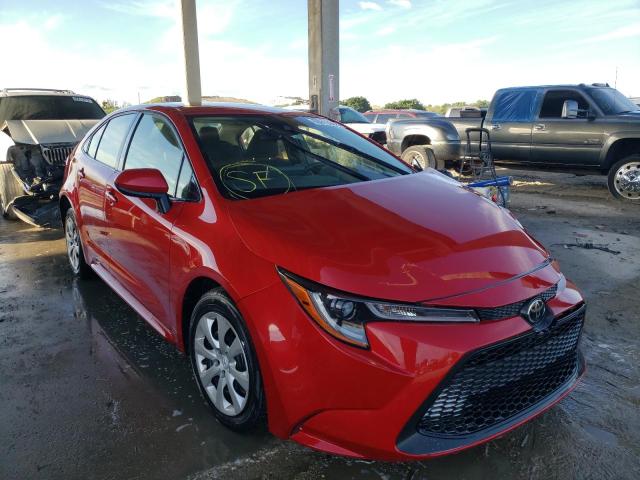 Photo 1 from auction – 2021 TOYOTA COROLLA LE with VIN JTDEPMAE7MJ165627