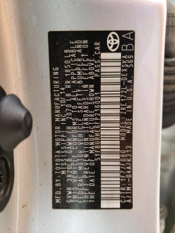 Photo 10 from auction – 2015 TOYOTA COROLLA L with VIN 5YFBURHE6FP216001